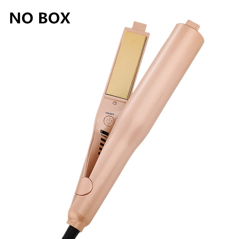2 In 1 Hair Straightening Curling Iron Professional Ceramic Flat Irons