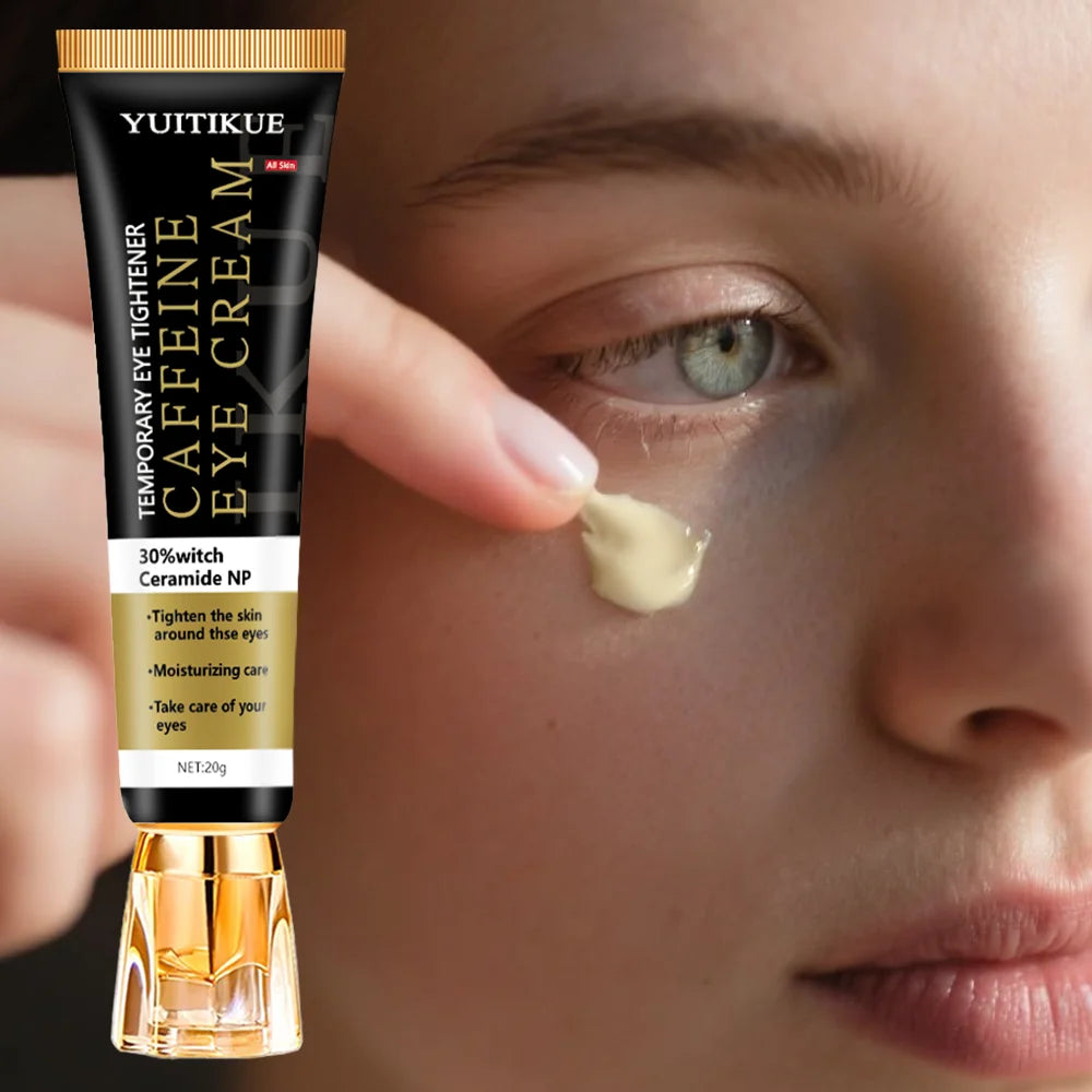 Instant Eye Tightening Gel - With 30% Ceramide & Caffeine, Reduces Fine Lines & Puffiness, 20g